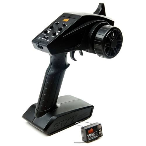 Set Radio Spektrum STX2 + Récepteur SR200, 2.4GHz, Occasion RC