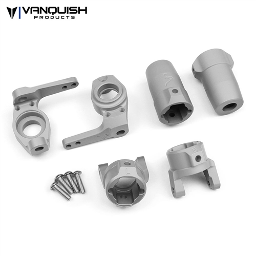 Vanquish Axial SCX10 Stage One Aluminum Kit Clear Anodized