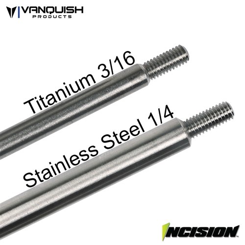 Vanquish Axial Yeti 3/16 Titanium Front Link Kit