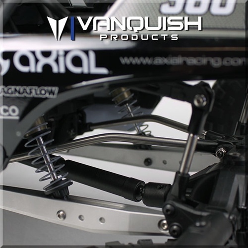 Vanquish Axial Yeti 3/16 Titanium Rear Upper Suspension Link Kit