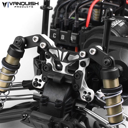 Vanquish Axial Yeti Aluminum Front Shock Adjuster Black Anodized