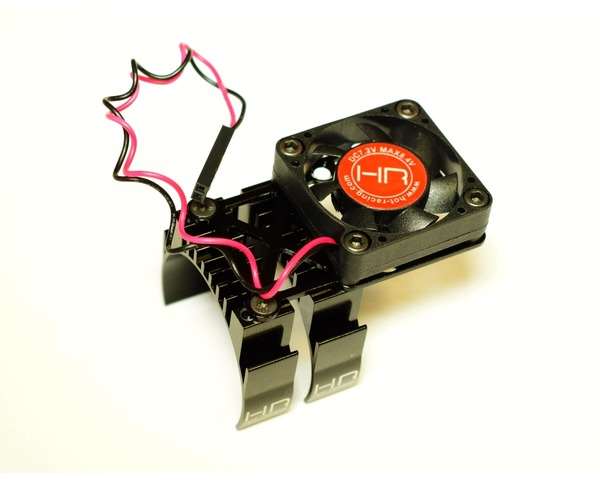 Hot Racing Heat Sink Cooling Fan (Black) for Rustler, Stampede, Slash