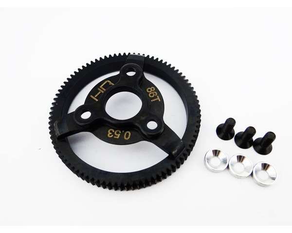 Hot Racing Hardened Steel 86T 48P Spur Gear