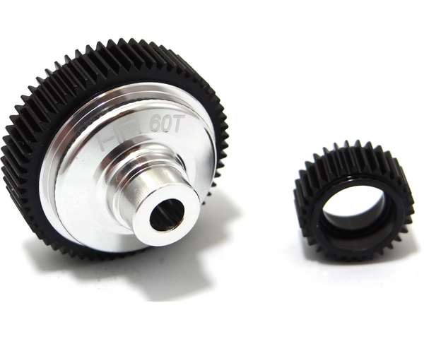 Hot Racing Hardened Steel Differential Gear Upgrade for Pro-Line 6092-00 Transmission