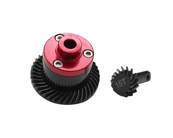 Hot Racing Steel Helical Spiral Differential Gear Set for 1/16 E-Revo, Slash, Summit
