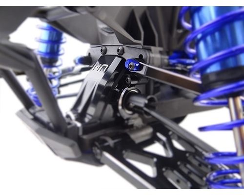 Hot Racing X-Maxx Blue Aluminum Hinge Pin Bushings