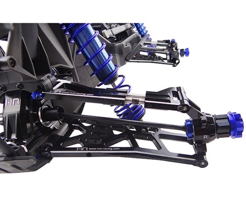 Hot Racing Aluminum Adjustable Upper Suspension Arms (2) for X-Maxx 6S & 8S