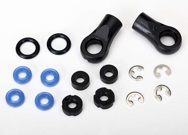 Traxxas TRX-4 GTS Shock Rebuild Kit (x-rings, o-rings, pistons, bushings, e clips, rod ends)