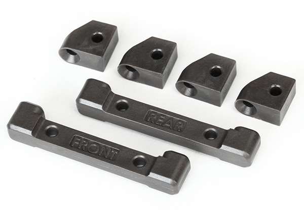 Traxxas 4-Tec 2.0 Front & Rear Suspension Arm Mounts & Hinge Pin Retainers