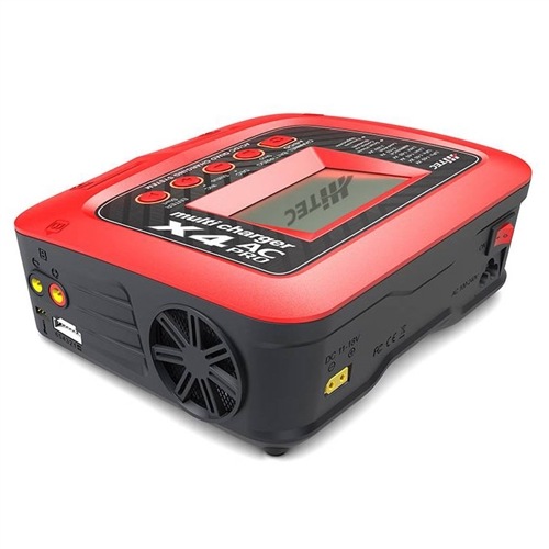 Hitec X4 AC Pro AC/DC Four Port Multi-Charger