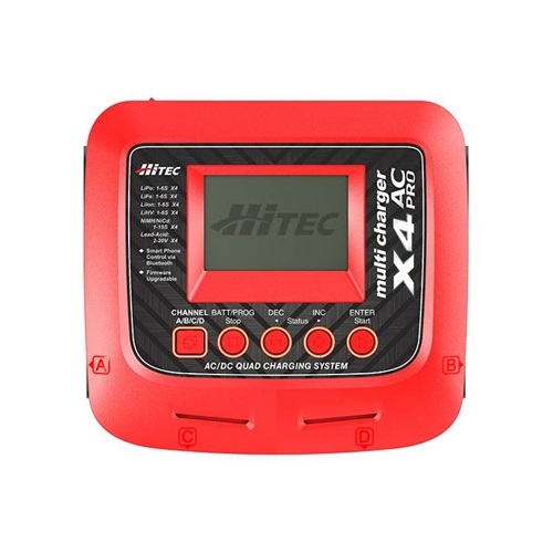 ホビーラジコン HITEC X4 ADVANCED PRO 単三/ 単四充電器 AA/AAA Charger X4 Advanced EX Pro ［ AA/AAA