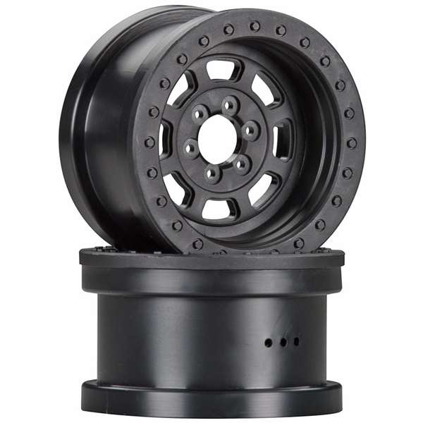 Axial 2.2 Trail Ready HD Series Wheels Black (2) AX08141