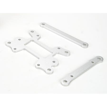 Team Losi Front/Rear Suspension Pin Brace Set: LST, LST2, Aftershock