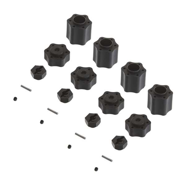 Axial  Hex Hub Conv Set (12mm)(4pcs) 9026/Wraith AX31074