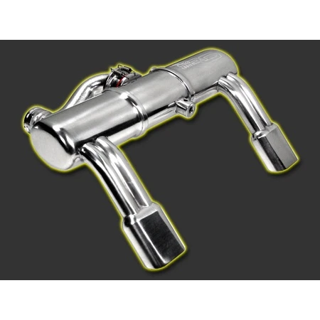 RDLogics Revo 2.5 & 3.3 Aluminum Dual Exhaust w/Twin Tips (Polished)