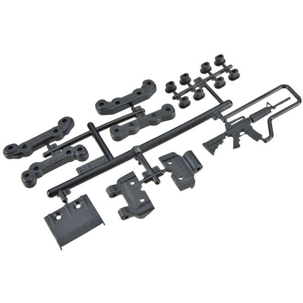 Axial Chassis Guard/Toe Block Insert Set Fr/Re AX80100