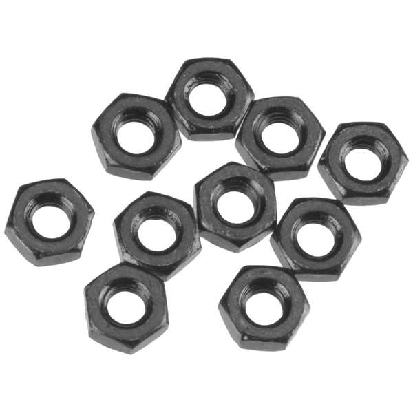 Axial Thin Hex Nut M3 Black (10) AXA1040