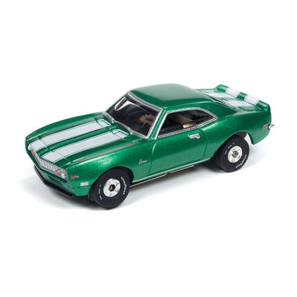 Auto World Green 1968 Chevy Camaro Thunder Jet Ultra-G HO Slot Car