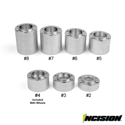 Vanquish Incision #2 Wheel Hubs