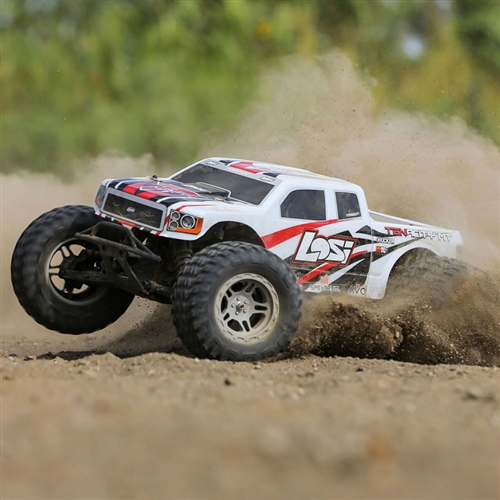 Losi TENACITY 1/10 4WD Monster Truck RTR (White) w/Spektrum & AVC