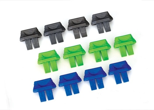 Traxxas Battery Charge Indicators Green (4) Blue (4) Grey (4)