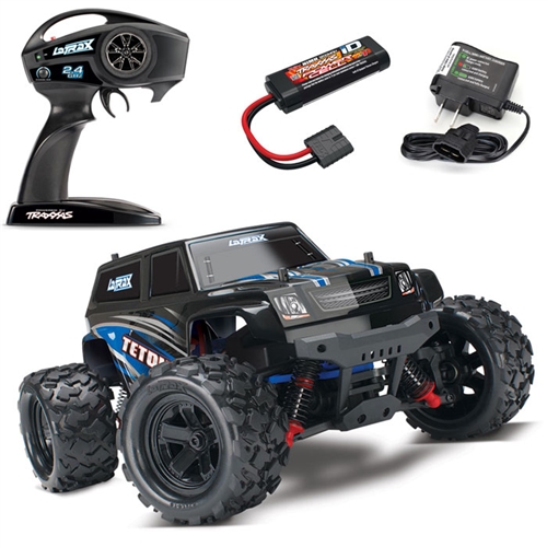 トラクサス　 LaTrax テトン 1/18 モンスタートラック レッド Traxxas 76054-5 - 1/18 LaTrax Teton 4WD RTR Monster Truck