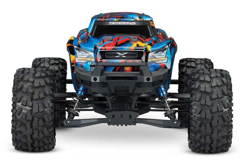 Traxxas X-Maxx 8S 4WD RTR Monster Truck Combo w/4S 6700mAh & EZ-Peak Live DUAL Charger (77086-4)