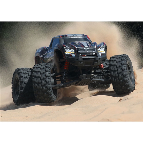 Traxxas X-Maxx 8S 4WD RTR Monster Truck Combo w/4S 6700mAh & EZ-Peak Live DUAL Charger (77086-4)