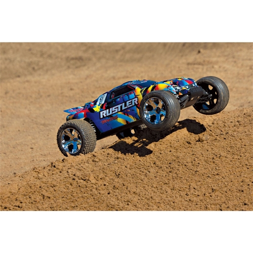 Traxxas Rustler XL-5 RTR 1/10 RC Stadium Truck