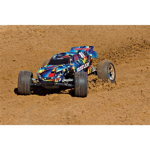 Traxxas Rustler XL-5 RTR 1/10 RC Stadium Truck (no batt/charger)