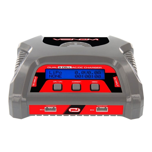 Venom 50Wx2 AC/DC 6-Amp Dual Charger for 3S LiPo/LiFe