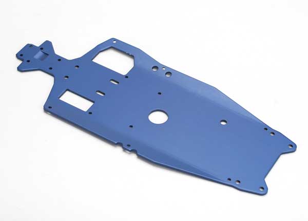 Traxxas 3mm Chassis, 6061 T-6 Aluminum (Blue): Jato