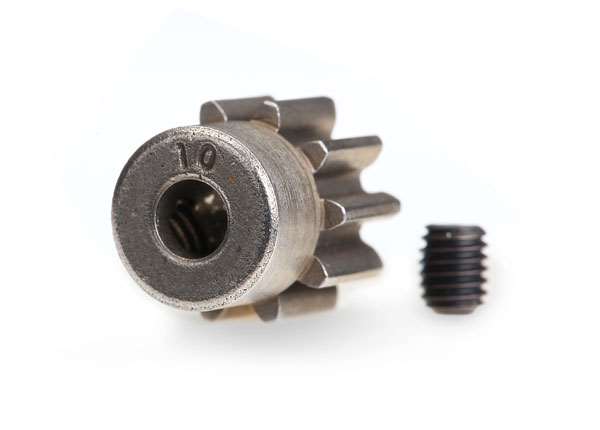 Traxxas 10-Tooth 32P Steel Pinion Gear w/Set Screw