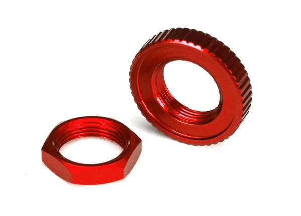 Traxxas 4-Tec 2.0 Red Aluminum Servo Saver Nuts