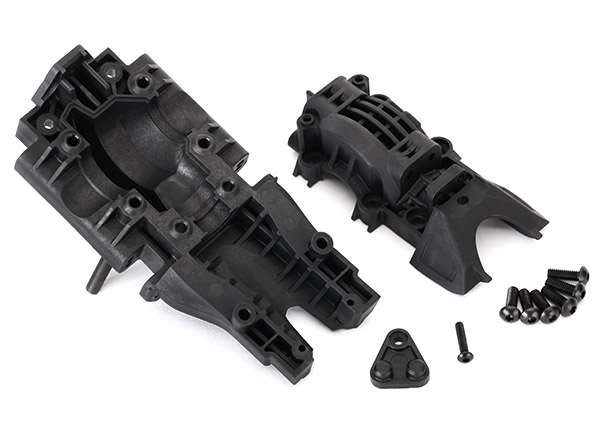 Traxxas E-Revo 2 Rear Upper & Lower Bulkhead w/4x12mm BCS (6) (requires #8622 chassis)