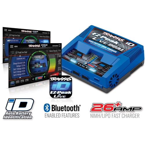 Traxxas EZ-Peak Live Dual ID LiPo NiMH Charger