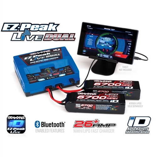 Traxxas EZ-Peak Live Dual ID LiPo NiMH Charger