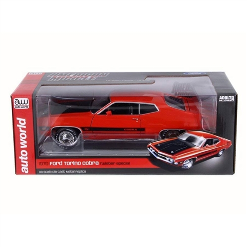 Auto World 1:18 Diecast 1970 Ford Torino Cobra