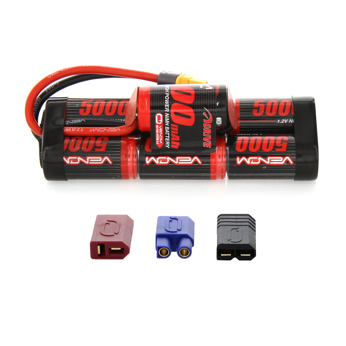 はむ Venom DRIVE 8.4V 5000mAh NiMH Hump Pack UNI 2.0