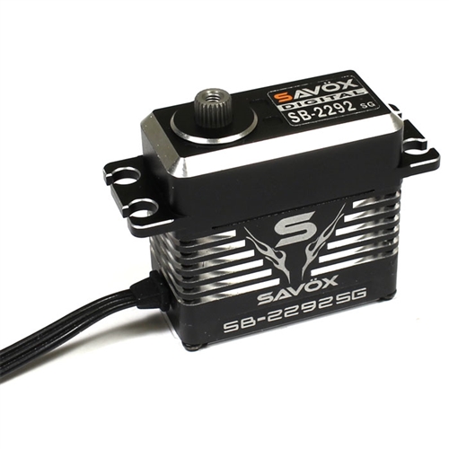 Savox SB-2292SG Monster Performance Black HV Servo