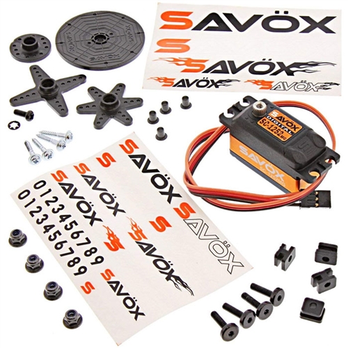 Savox SC-1252MG Low Profile Super Speed MG Servo