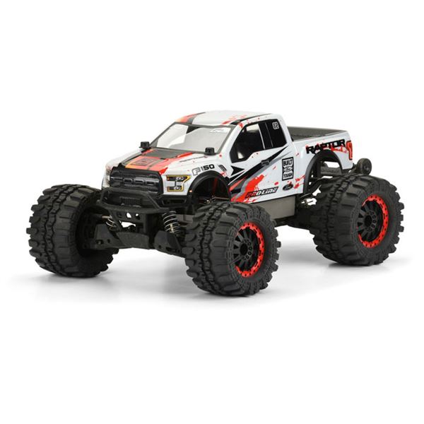 Pro-Line 2017 Ford F-150 Raptor Body for Stampede 2WD 4x4