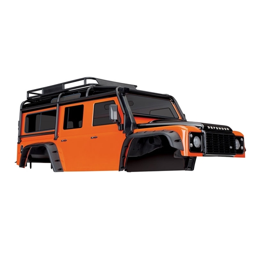 Traxxas Land Rover Defender Adventure Orange Body