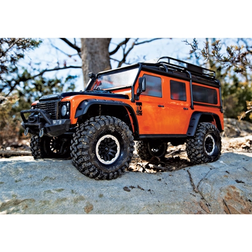 Traxxas Land Rover Defender Adventure Orange Body