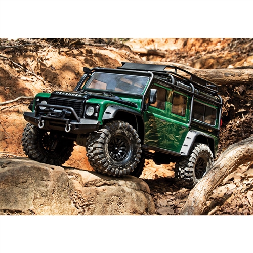 Traxxas TRX-4 Land Rover Defender Green Body