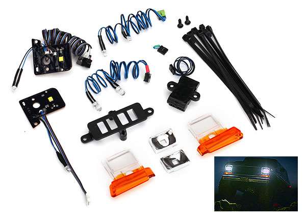 Traxxas TRX-4 Bronco Complete LED Light Set w/o Power Supply