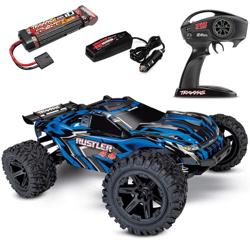 rustler 4x4 rc car