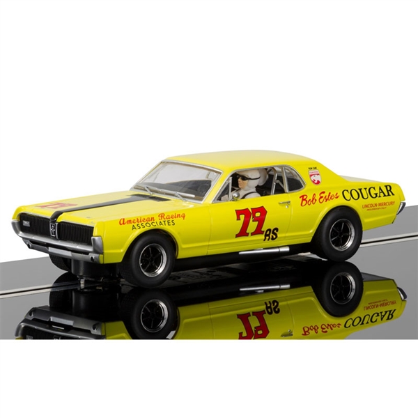 Scalextric Mercury Cougar XR7 1967 Trans Am Bob Estes 1/32 Slot Car