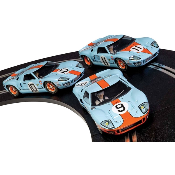 Scalextric Ford GT Gulf Triple Pack 1/32 Slot Cars