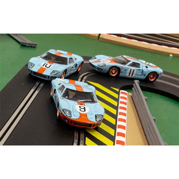 Scalextric Ford GT Gulf Triple Pack 1/32 Slot Cars